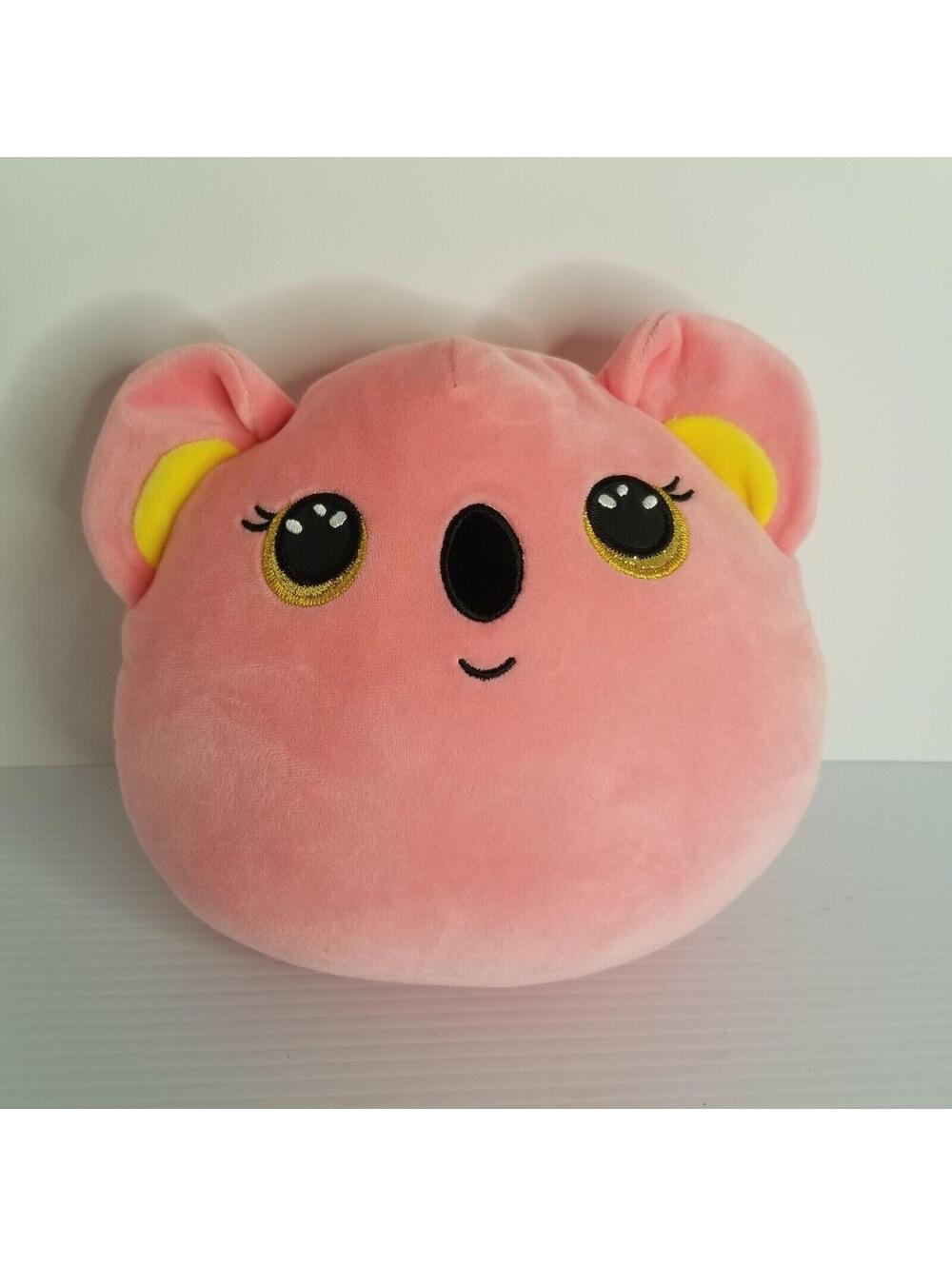 2021 TY Squish-a-Boos POPPY the Pink Koala Cushion Pillow Plush (Small Size 10")
